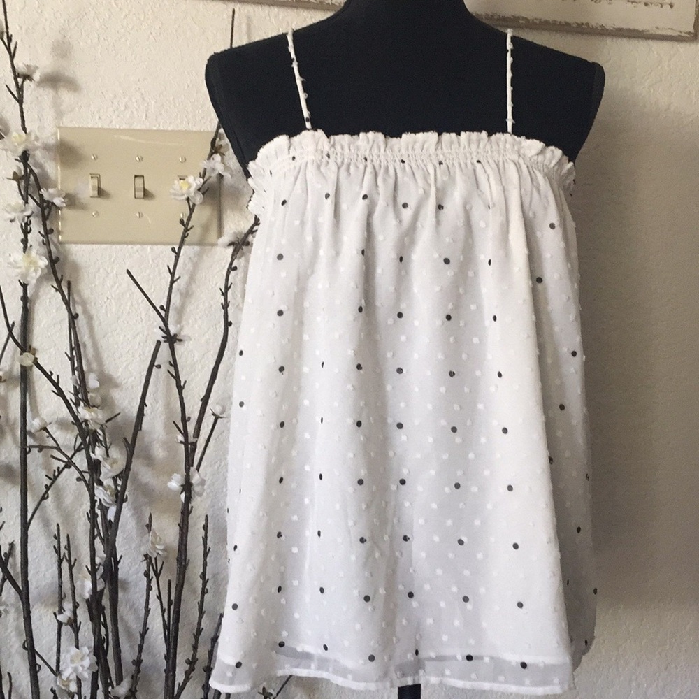 Cute Loft Top With Spaghetti Straps